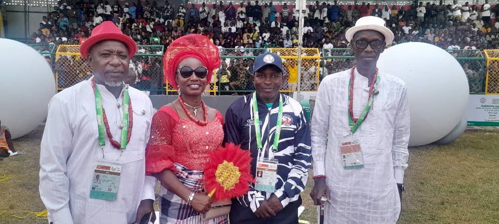 Andrew Aye, HOD Coaching, Daniel Igali, Sir Braveman Wodi